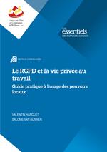 Le RGPD et la vie privée au travail 